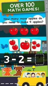 Animal Math Kindergarten Games screenshot 1