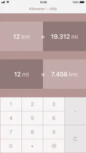 Kilometers to Miles | km to mi screenshot 1