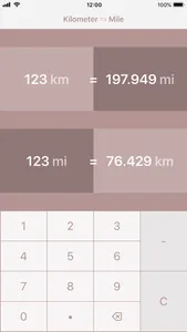 Kilometers to Miles | km to mi screenshot 2