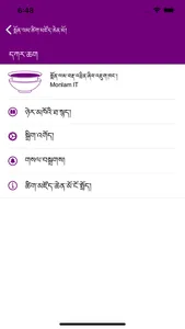 MonlamGrandTibetanDictionary screenshot 5