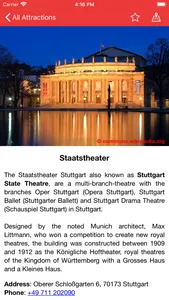 Stuttgart City Guide screenshot 3