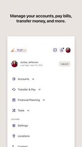 TOPCU Mobile Banking screenshot 4