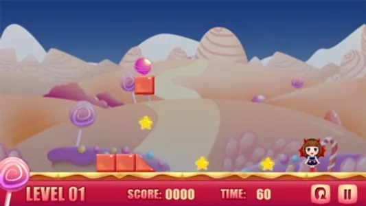 The rolling candy ball screenshot 1