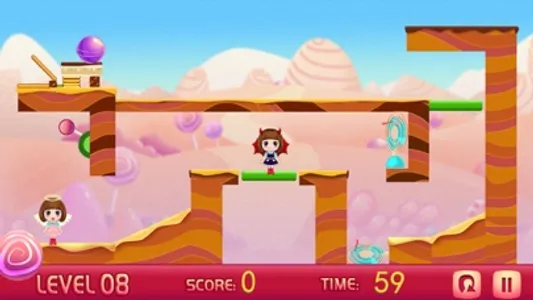 The rolling candy ball screenshot 2