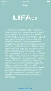 LIFAair screenshot 2