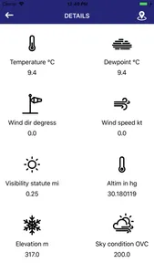 Metar USA screenshot 1