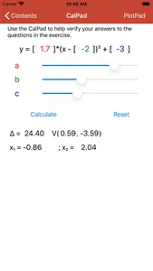 My Quadratic screenshot 1