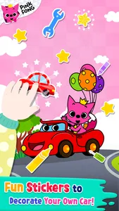 Cars Coloring Book PINKFONG screenshot 2