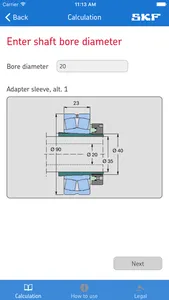 SKF Drive-up Method screenshot 2