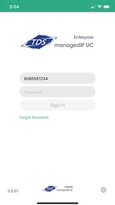 TDS managedIP Hosted Mobile UC screenshot 6