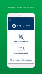 AffiniPay screenshot 1