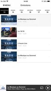 Radio Mont Blanc screenshot 1