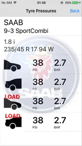 Tyre Pressure screenshot 3