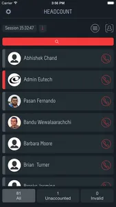 iVivaAnywhere Headcount screenshot 1