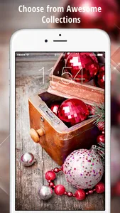 Xmas Themes for iOS 9 - Magic Christmas Wallpapers with Santa Claus & New Year screenshot 2