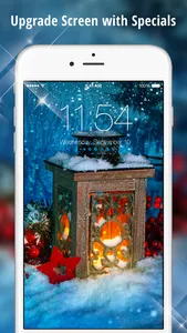 Xmas Themes for iOS 9 - Magic Christmas Wallpapers with Santa Claus & New Year screenshot 3