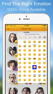 Emoji-Me (Emoji - Selfie Stickers) screenshot 1