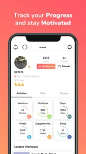 Gymnadz - Women's Fitness App screenshot 4