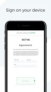 Scrive Retail eSign screenshot 1