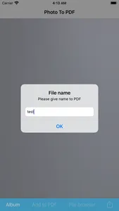 Photo to PDF - Converter screenshot 1