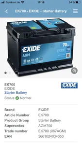 EXIDE Battery Finder screenshot 7