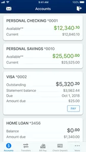 SSSCU Mobile Banking screenshot 1