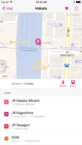 Fukuoka Rail Map Lite screenshot 1