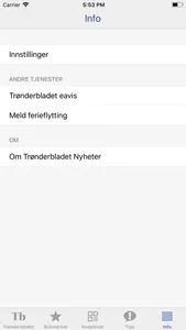 Trønderbladet Nyheter screenshot 4