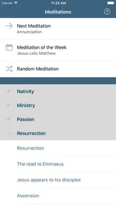 Emmaus: Meditations on the Life of Jesus screenshot 0