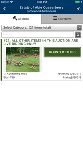 Damewood Auctioneers screenshot 3