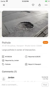 Report It! Newport RI screenshot 2