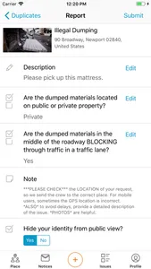 Report It! Newport RI screenshot 3