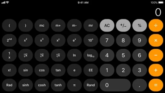 Calculator screenshot 1