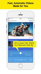 VideoSlam - Instant Video Compilations from your Videos and Photos screenshot 1