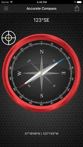 Accurate Compass Navigation screenshot 2