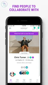 Vampr - Find Artists & Gigs screenshot 2