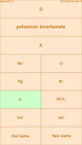 Chemical Formula Challenge screenshot 0