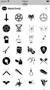 Metal Emoji screenshot 2