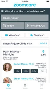 ZoomCare On-Demand Healthcare screenshot 0