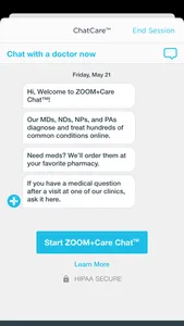 ZoomCare On-Demand Healthcare screenshot 2