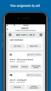 AIU Student Mobile screenshot 1