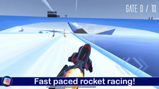 Rocket Ski Racing - GameClub screenshot 0