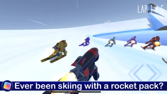 Rocket Ski Racing - GameClub screenshot 1