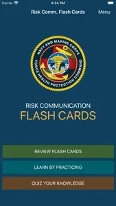 Risk Communication Flash Cards screenshot 0