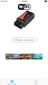 Elm327 WiFi Check Version screenshot 0