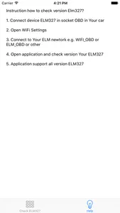 Elm327 WiFi Check Version screenshot 1