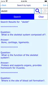 Anatomy & Physiology 22 topics screenshot 7