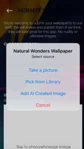 Ai Natural Wonders Wallpaper screenshot 2