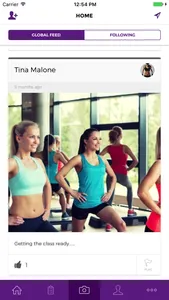 GymFit: The fitness social network. screenshot 0