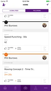GymFit: The fitness social network. screenshot 4
